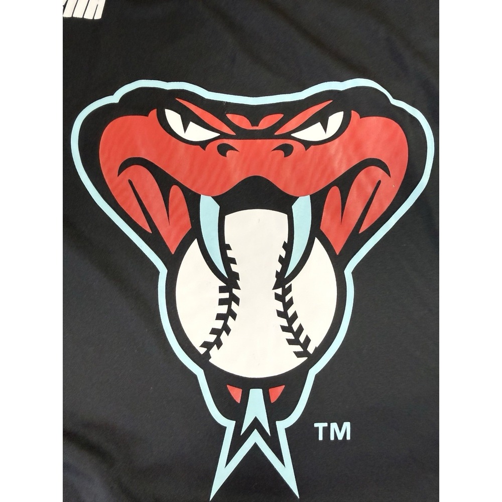 Arizona Diamondbacks D-backs Give Back Shirt Adult L Fry's #17 Franklin Black